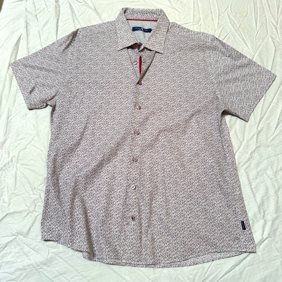 Stone rose short sleeved button up - Picture 5 of 5